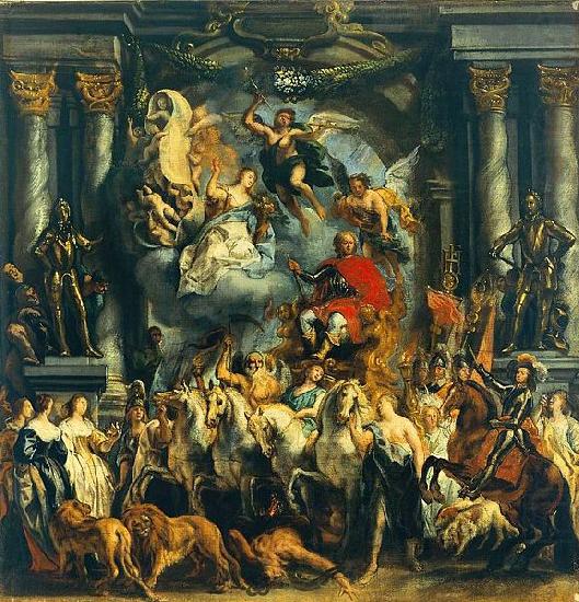 Triumph of Prince Frederick Henry of Orange., Jacob Jordaens